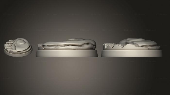Базы (Основание Каменной Ниши 254, BASES_4302) 3D модель для ЧПУ станка