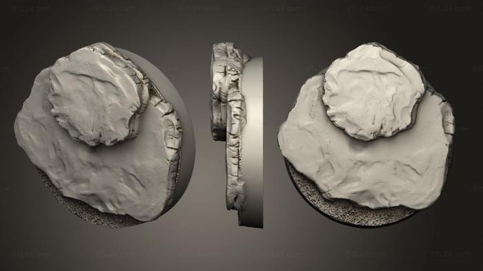Bases (Rock platforms 6, BASES_4325) 3D models for cnc