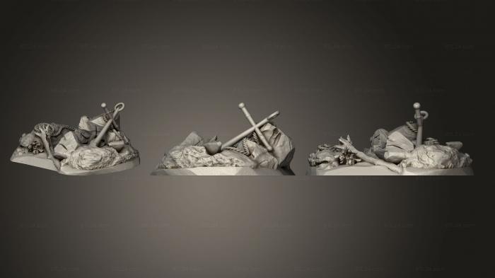 Bases (Rocks and Anchor 001, BASES_4353) 3D models for cnc