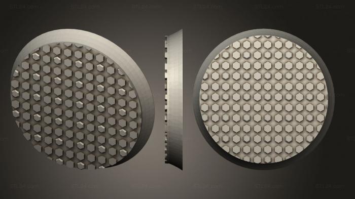 Bases (round 32mm base indr 36, BASES_4757) 3D models for cnc