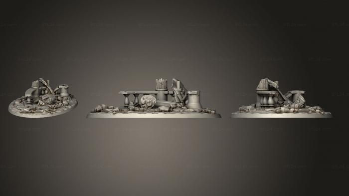 Bases (round base skycutter 1, BASES_4937) 3D models for cnc