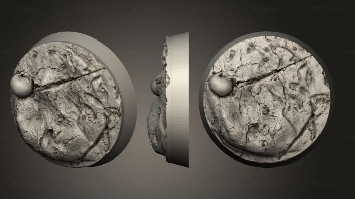 Bases (Round Bases 32mm 30, BASES_4973) 3D models for cnc