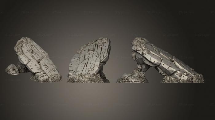 Bases (Shore Rocks 01, BASES_5213) 3D models for cnc
