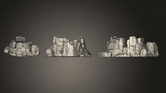 Bases (Small CraterB, BASES_5287) 3D models for cnc
