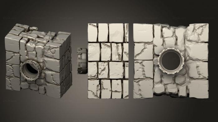 Bases (Soul Burner 1 2 03, BASES_5317) 3D models for cnc