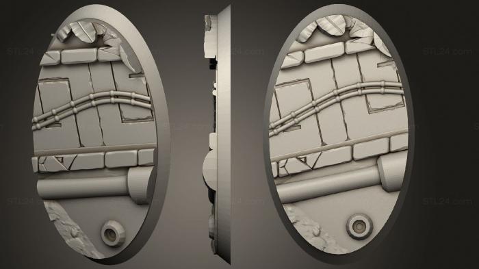 Bases (Starhost Round 60mm 35mm 2, BASES_5848) 3D models for cnc