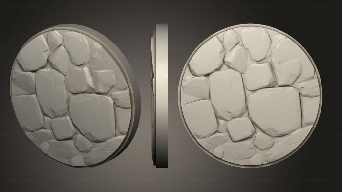 Базы (Связка каменного основания, BASES_5914) 3D модель для ЧПУ станка