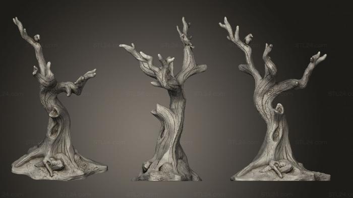 Базы (Местность Мертвое Дерево, BASES_6013) 3D модель для ЧПУ станка