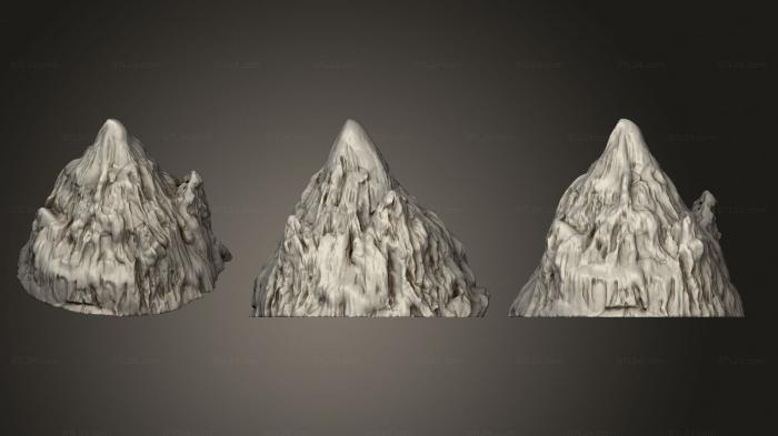 Базы (ВЕРТИКАЛЬНЫЙ ГОРОДСКОЙ СТАЛАГМИТ На Вершине, BASES_6048) 3D модель для ЧПУ станка