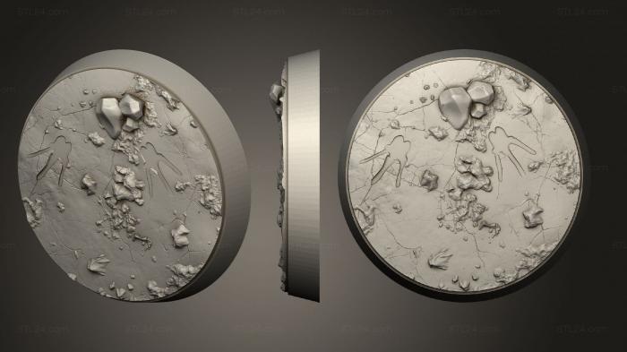 Bases (Troubadour of Decay A Base 007, BASES_6112) 3D models for cnc