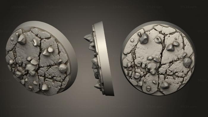 Bases (Witcher Contract base 25 arid 002, BASES_6412) 3D models for cnc