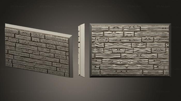 Wood 50x75mm square base magnet