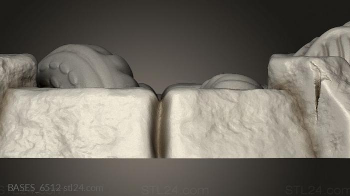 Bases (TERRAIN Small Pool Tentacles and Piping, BASES_6512) 3D models for cnc