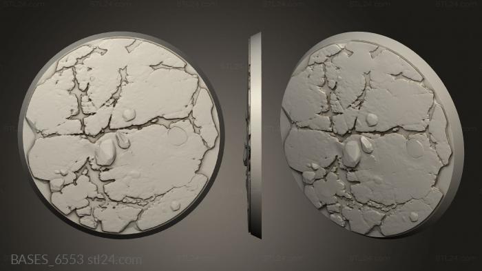 Bases (Against the Shadows and arid, BASES_6553) 3D models for cnc