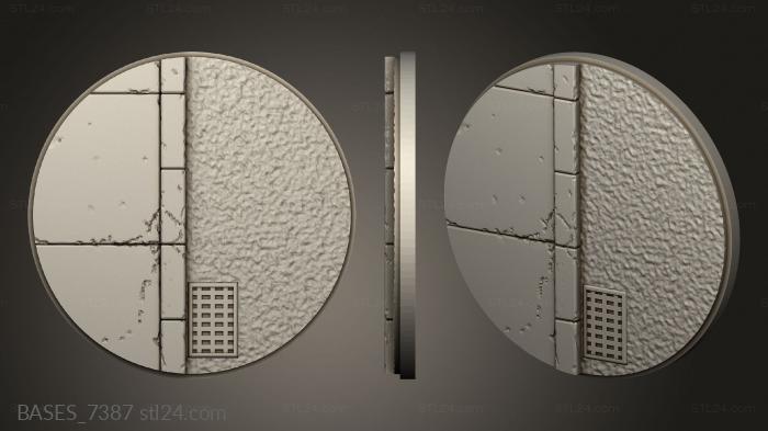 Bases (Crisis City, BASES_7387) 3D models for cnc