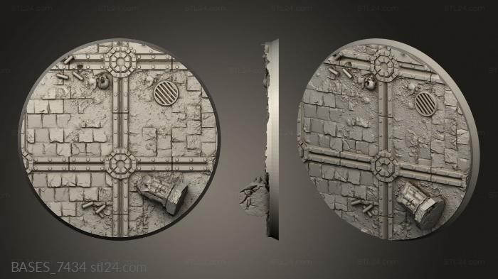 Bases (Crucible Games, BASES_7434) 3D models for cnc