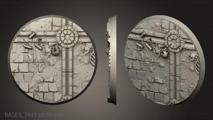 Bases (Crucible Games, BASES_7441) 3D models for cnc