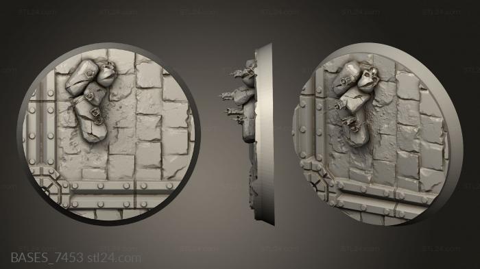 Bases (Crucible Games, BASES_7453) 3D models for cnc