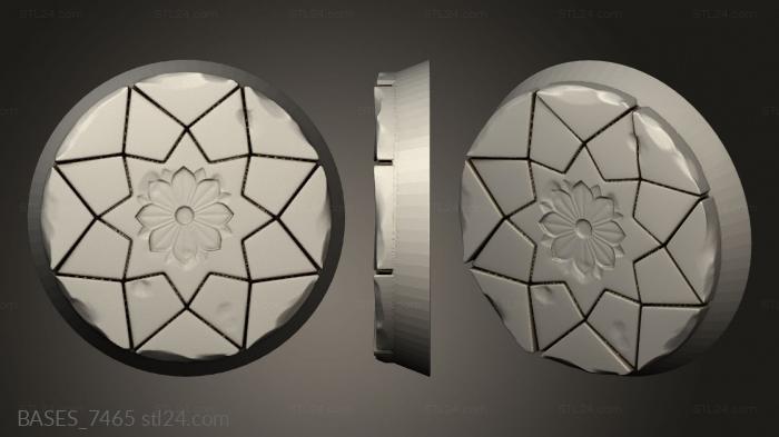 Bases (CRUSADER, BASES_7465) 3D models for cnc