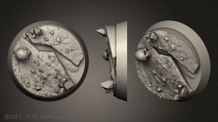 Bases (Daemonic Kingdom, BASES_7571) 3D models for cnc