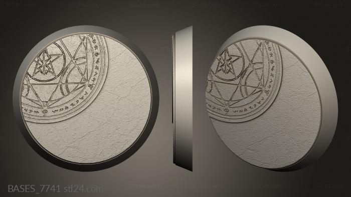 Bases (Demonic Feast BRICK, BASES_7741) 3D models for cnc