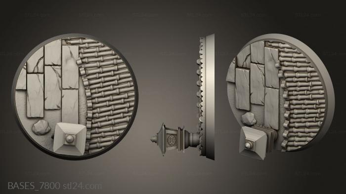 Bases (Dragon Empire, BASES_7800) 3D models for cnc