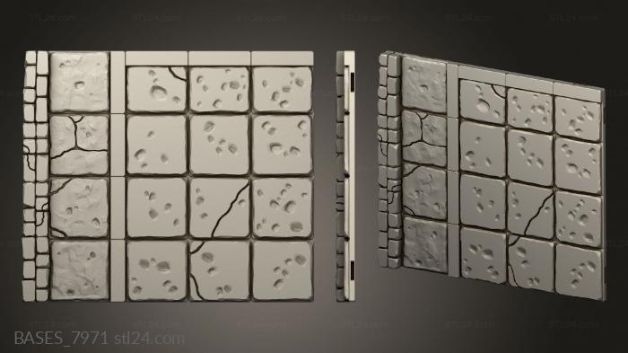 Bases (Tile Magnetic, BASES_7971) 3D models for cnc