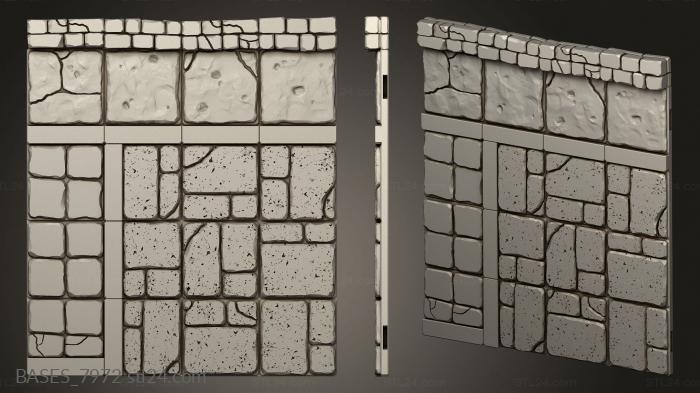 Bases (Tile Magnetic, BASES_7972) 3D models for cnc