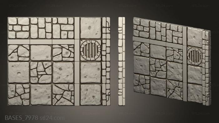 Bases (Tile Magnetic, BASES_7978) 3D models for cnc