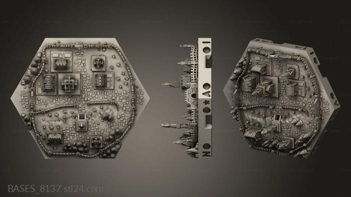 Bases (Dungeon Entrances, BASES_8137) 3D models for cnc