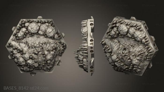 Bases (Dungeon Entrances, BASES_8142) 3D models for cnc