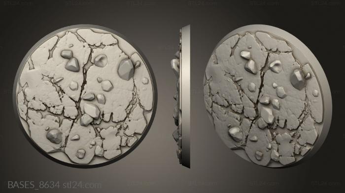 Bases (Forest Dragon arid, BASES_8634) 3D models for cnc