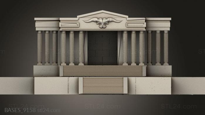 Bases (Houses Knights the Zodiac CASA TAURO, BASES_9158) 3D models for cnc