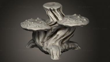 Bases (Through Mushroom Terrain, BASES_9369) 3D models for cnc