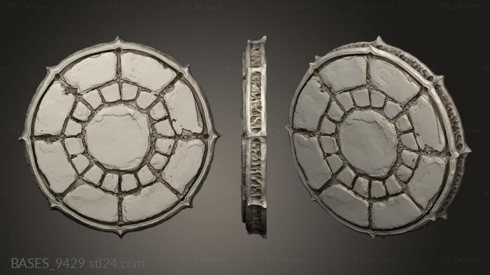 Bases (Lone Heroes II Adventurers, BASES_9429) 3D models for cnc