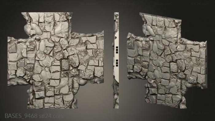 Bases (Ruins Road, BASES_9468) 3D models for cnc