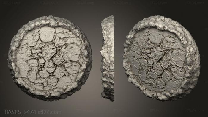 Bases (Magma lords Salamander, BASES_9474) 3D models for cnc