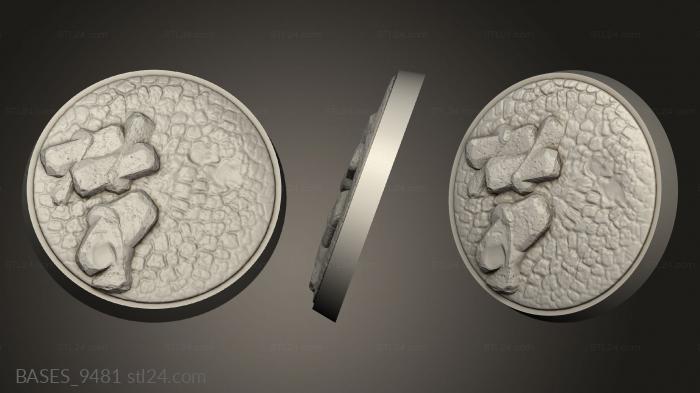 Bases (Mammoth Bladelords the Deep Errol Athersen, BASES_9481) 3D models for cnc