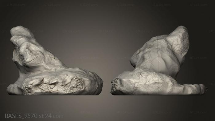 Bases (Medusa Carlos Eduardo cut, BASES_9570) 3D models for cnc