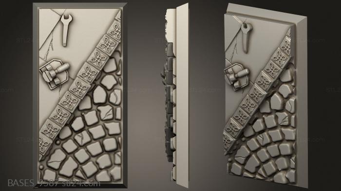 Bases (Metal Beads, BASES_9587) 3D models for cnc