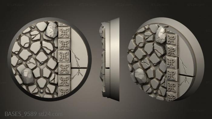 Bases (Metal Beads, BASES_9589) 3D models for cnc