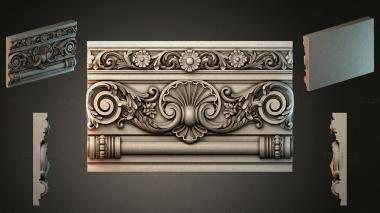Repeating decor, baguettes BGI_001283 3d model