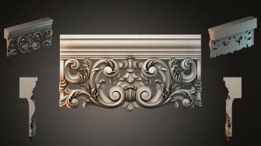 Repeating decor, baguettes BGI_001293 3d model