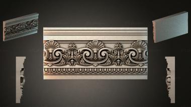 Repeating decor, baguettes BGI_001297 3d model