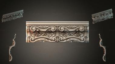 Repeating decor, baguettes BGI_001299 3d model