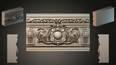 Repeating decor, baguettes BGI_001303 3d model