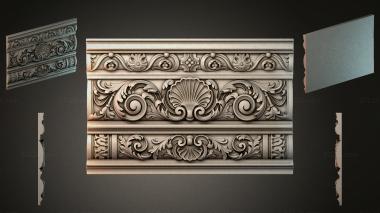 Repeating decor, baguettes BGI_001311 3d model