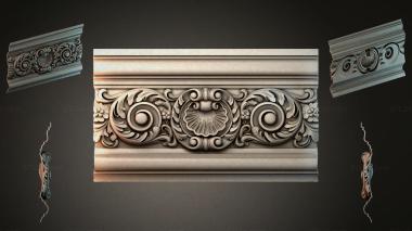 Repeating decor, baguettes BGI_001331 3d model