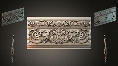 Repeating decor, baguettes BGI_001332 3d model