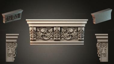 Repeating decor, baguettes BGI_001335 3d model